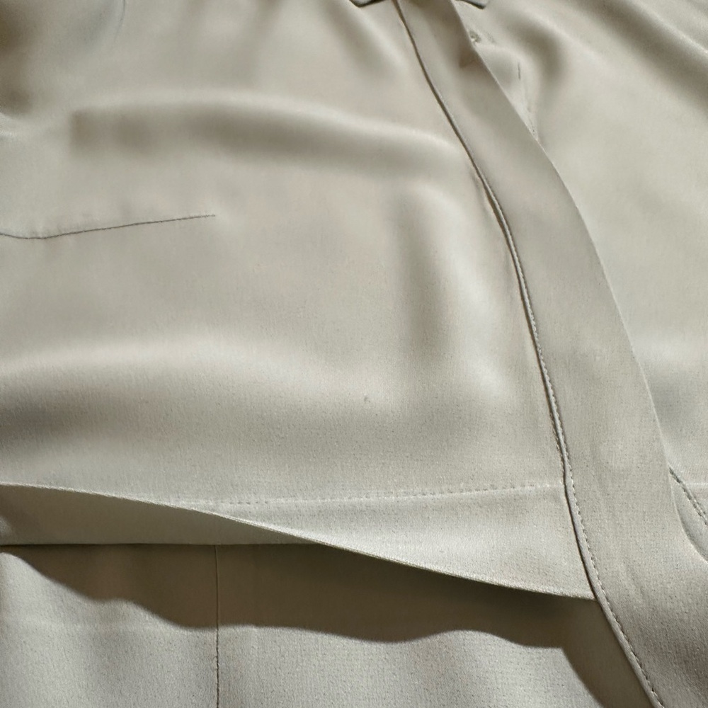 Akris for Saks Fifth Avenue Sage Green Long Sleeve Dress - Picture 12 of 16